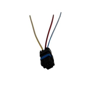 سوکت ۳ فیش سوزنی ۲۰۶ ایرانی ( مهره اب ، چراغ جلو و میل سوپاپ ساژم ) کد ۱۱۸a